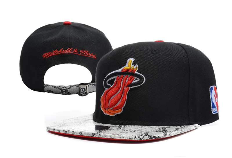 NBA Miami Heat Strap Back Hat NU04